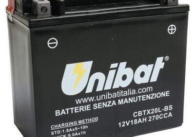 Batteria UNIBAT CBTX20L-BS Per Softail dal 1991 al - Annuncio 8549653