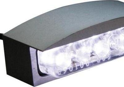 Luce targa LED nera omologata Custom Chrome  - Annuncio 8558837