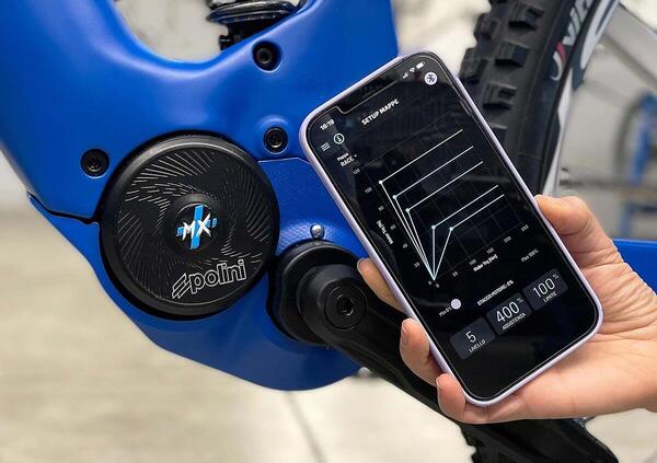 Polini. Nuova app eBike