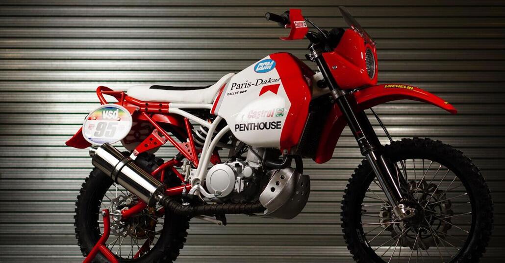 CCM Spitfire special Rallye 600. Sognando la Dakar degli anni '80