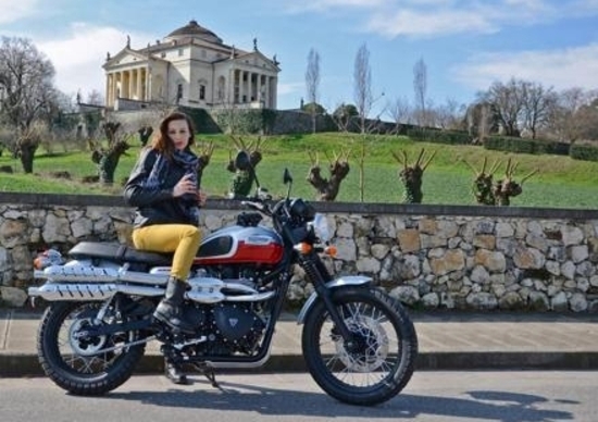 8 marzo sui Colli Berici con la Triumph Scrambler 8 marzo sui Colli Berici con la Triumph Scrambler