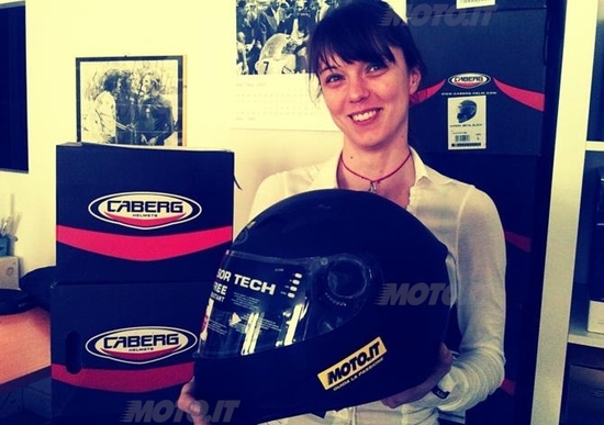 Le motocicliste di Moto.it: ecco il Caberg Vox di Giorgia Le motocicliste di Moto.it: ecco il Caberg Vox di Giorgia
