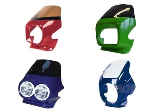 Cupolini Skidmarx per moto d'epoca e customizzate Cupolini Skidmarx per moto d'epoca e customizzate