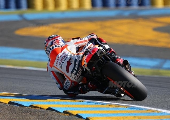 MotoGP a Le Mans, Marquez in pole position MotoGP a Le Mans, Marquez in pole position