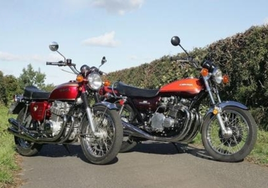Massimo Clarke: CB 750 Four e 900Z1. Le regine a confronto Massimo Clarke: CB 750 Four e 900Z1. Le regine a confronto
