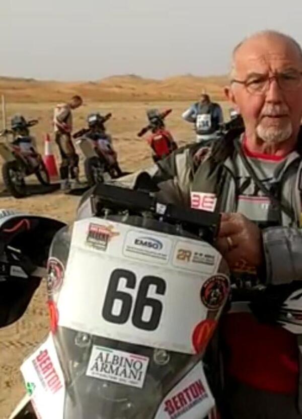 Abu Dhabi Desert Challenge: Franco Picco torna il sella alla Fantic 450 Rally