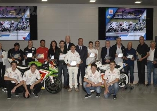 Premiati i piloti laziali che hanno fatto la storia del motociclismo Premiati i piloti laziali che hanno fatto la storia del motociclismo