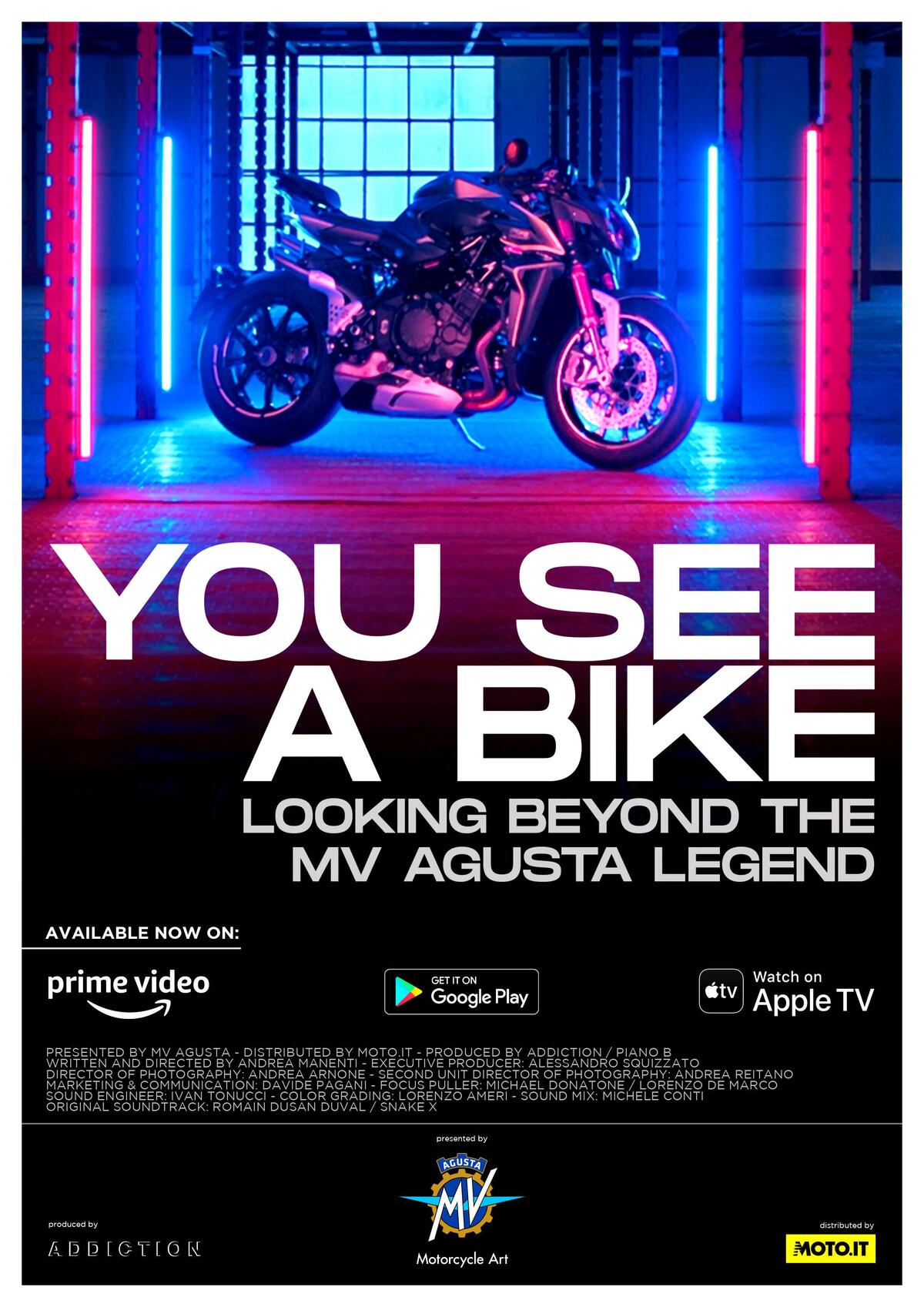 “Você vê uma moto”, o documentário da MV Agusta – Notícias