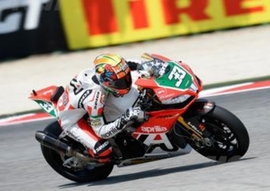 SBK. Melandri in testa alle prove del venerdì mattina a Misano SBK. Melandri in testa alle prove del venerdì mattina a Misano