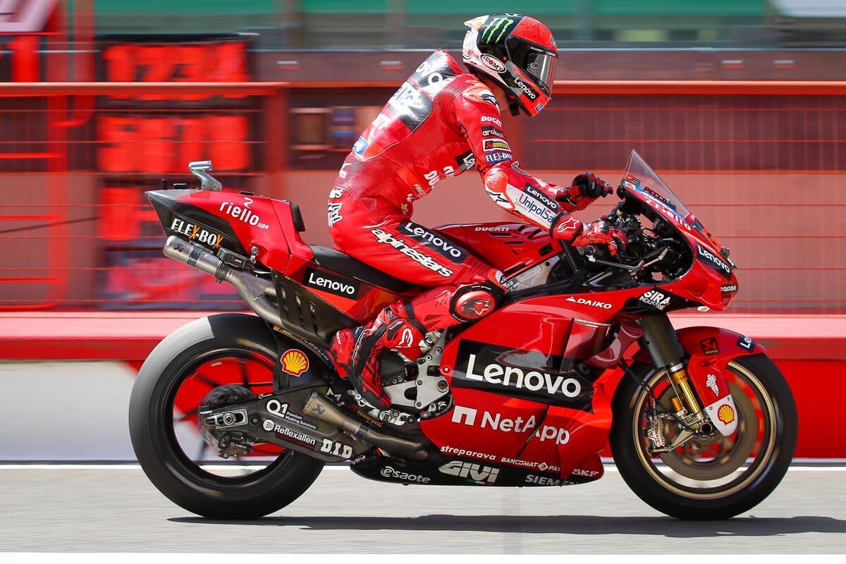 MotoGP 2022. GP d'Italia al Mugello, Pecco Bagnaia: “In Q2 ero poco  convinto, ma ho un buon passo” - MotoGP - Moto.it