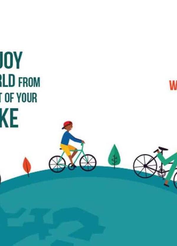 Giornata mondiale della bicicletta. Vuoi essere felice? Pedala!