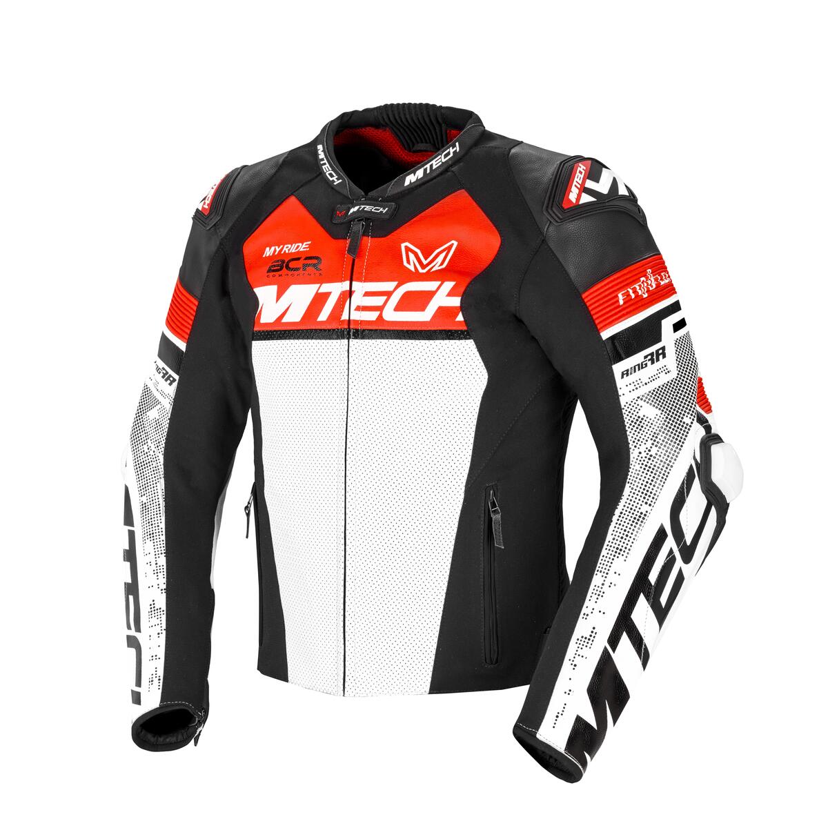 Wheelup: giacca in pelle MTech Ring Leather - Accessori - Moto.it