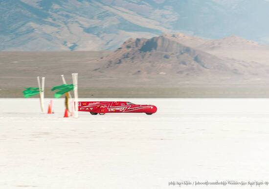 Eva Håkansson e il KillaJoule: record del mondo a Bonneville Eva Håkansson e il KillaJoule: record del mondo a Bonneville