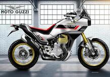 Moto Guzzi V100TTR Concept. La prossima maxi enduro perché non farla così?