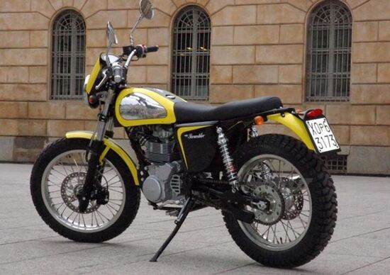 Borile e la Scrambler Ducati Borile e la Scrambler Ducati