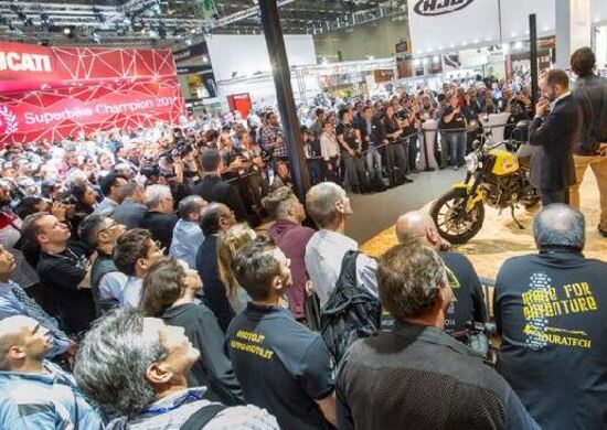 Fra le novità 2015 di Intermot vince la Scrambler Ducati Fra le novità 2015 di Intermot vince la Scrambler Ducati