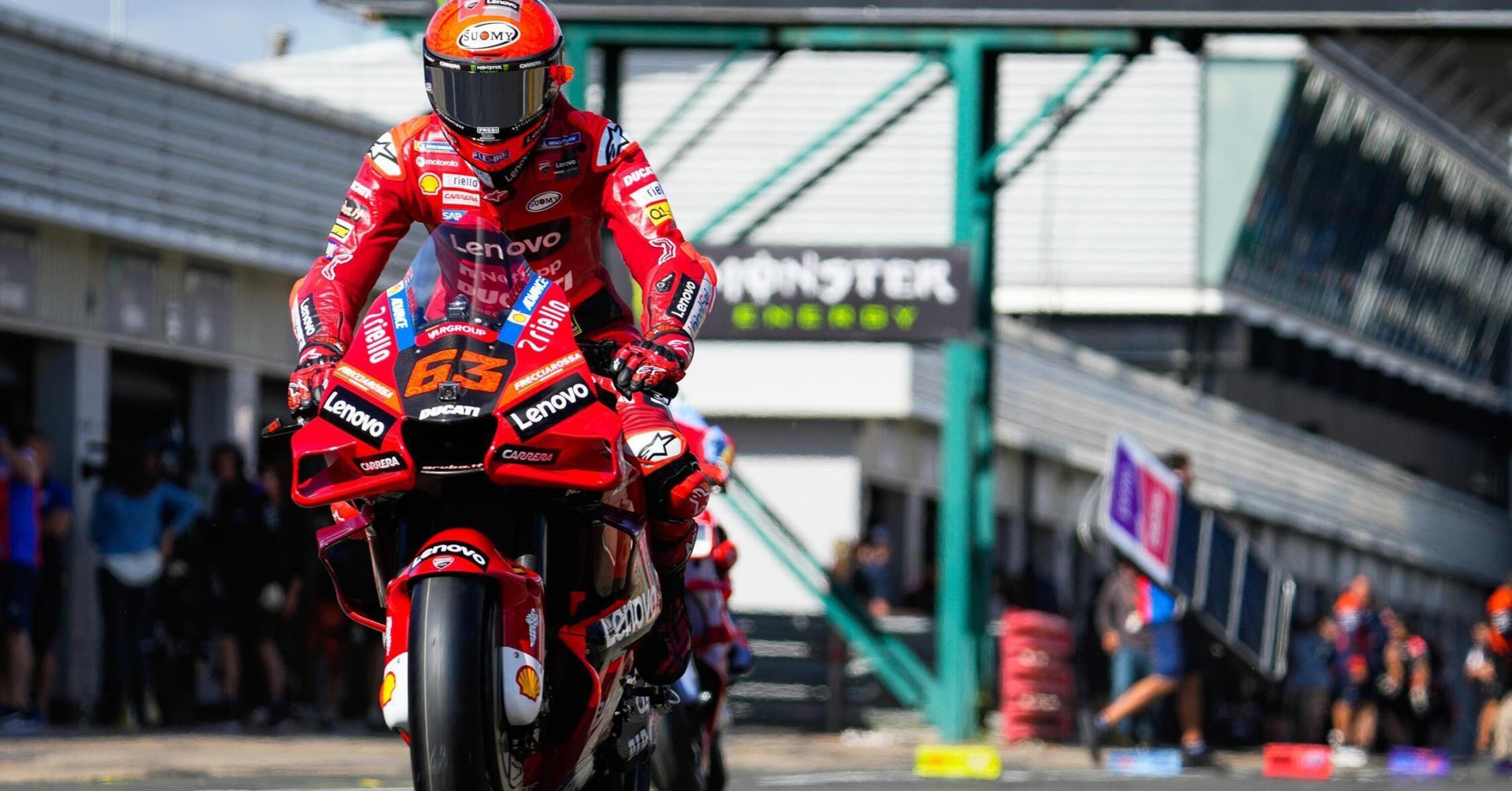 MotoGP 2022. GP du Royaume-Uni à Silverstone, Pecco Bagnaia : "La piste n'est pas facile, nous devons mieux réparer la moto".