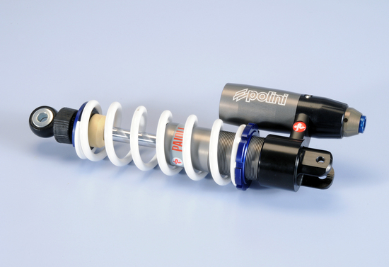 EICMA: ammortizzatore Polini Evolution Shocks per Yamaha Jog EICMA: ammortizzatore Polini Evolution Shocks per Yamaha Jog