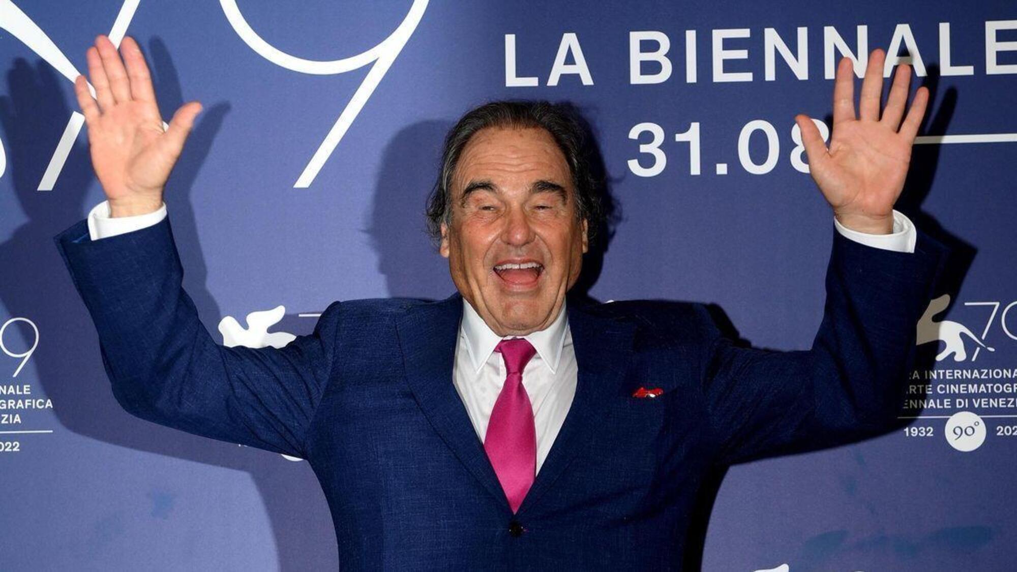 Oliver Stone a Venezia 79