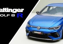 Volkswagen Golf 8 R di Oettinger: kit aerodinamico omologato [VIDEO]