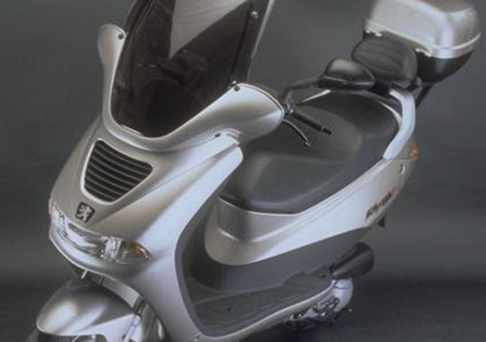 Fourche Avant Pour Scooter Peugeot 100 Elyseo - Pièce D'occasion En état Fonctionnel