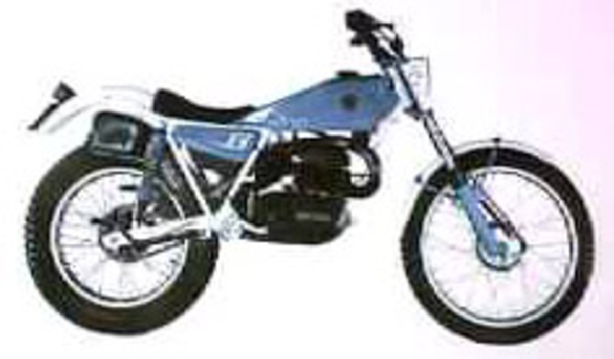 bultaco 350 trials bike