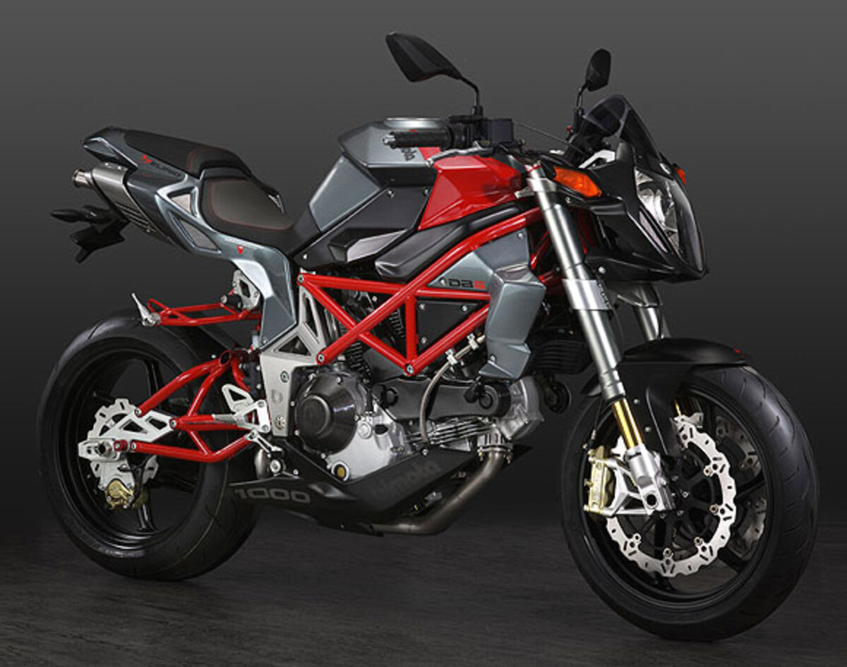 Veloce SERBATOIO TANICA 10l per BIMOTA db6/E Delirio Nero 