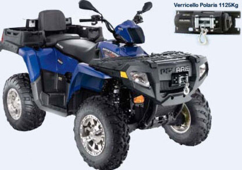 Polaris Sportsman X2 500EFI E Deluxe (2007 11), prezzo e scheda