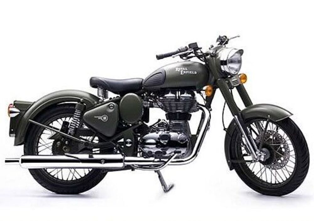 Royal Enfield Bullet Classic 500 EFI Battle Green (2011 16), prezzo e scheda tecnica Moto.it Royal Enfield Bullet Classic 500 EFI Battle Green (2011 16), prezzo e scheda tecnica Moto.it