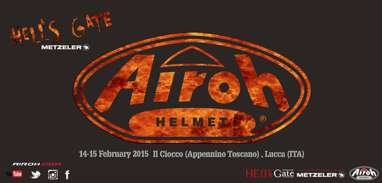 Airoh sponsor dell’Hell’s Gate Metzeler 2015 Airoh sponsor dell’Hell’s Gate Metzeler 2015
