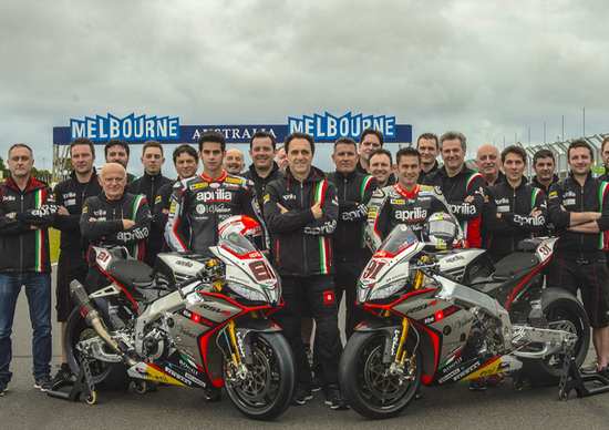 Superbike. Presentato a Phillip Island il team Aprilia - Red Devils Superbike. Presentato a Phillip Island il team Aprilia - Red Devils