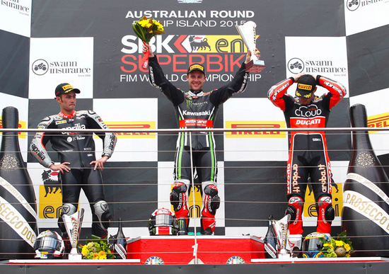 SBK. Rea vince gara 1 a Phillip Island SBK. Rea vince gara 1 a Phillip Island