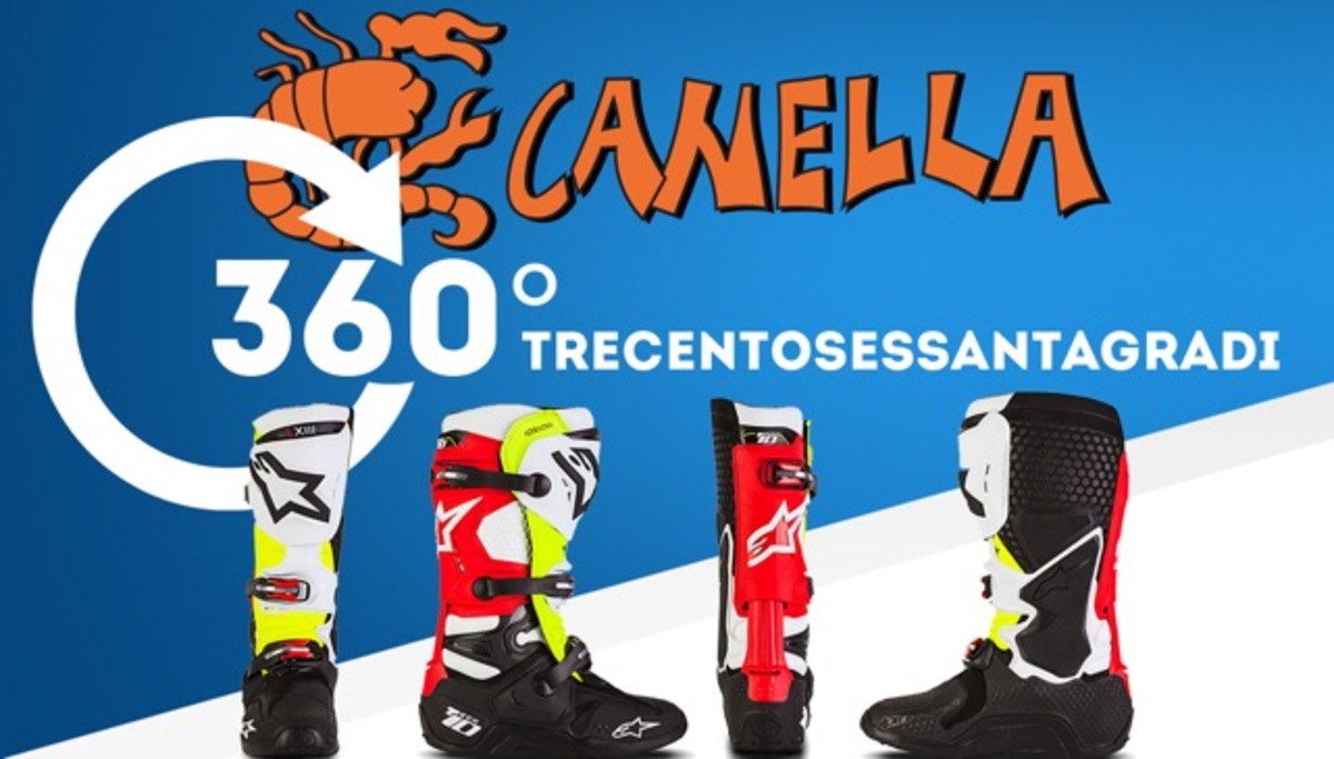 canella moto scarpe