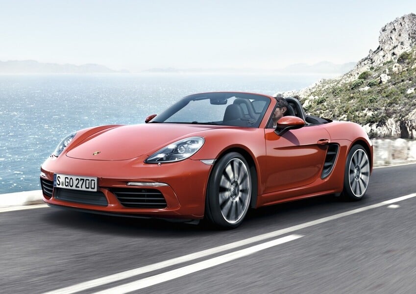 Porsche boxster cabrio