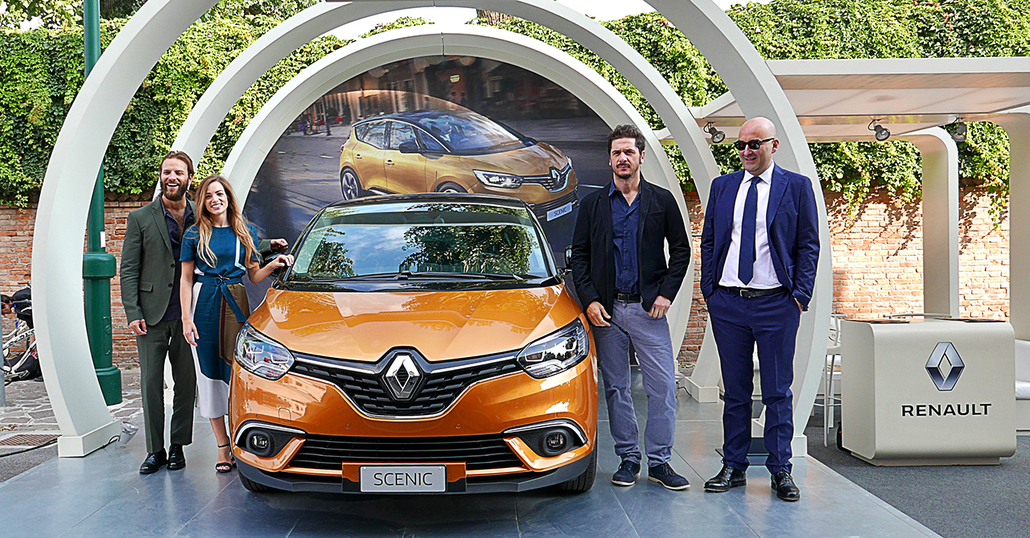 Renault ti dà i pezzi, tu crei il tuo film. Con Scenic nasce il cortometraggio modulare