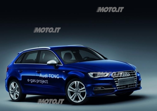 Audi A3 Sportback TCNG: a Parigi la variante a metano Audi A3 Sportback TCNG: a Parigi la variante a metano