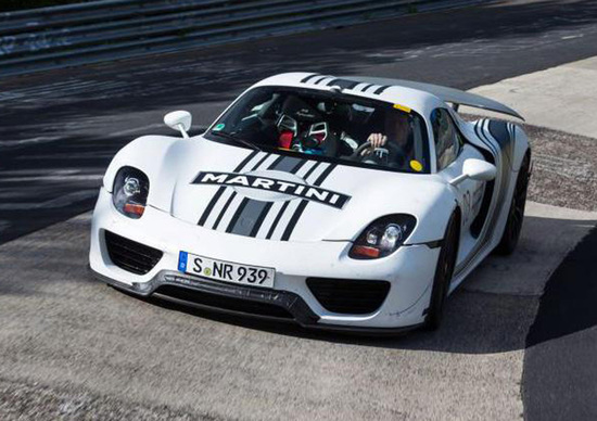 Porsche 918 Spyder: gira in 7’14’’ al ‘Ring Porsche 918 Spyder: gira in 7’14’’ al ‘Ring