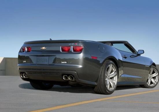 Chevrolet Camaro ZL1 Convertibile: nel 2013 sul mercato USA Chevrolet Camaro ZL1 Convertibile: nel 2013 sul mercato USA