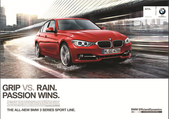 BMW Serie 3: le campagne pubbliciarie BMW Serie 3: le campagne pubbliciarie