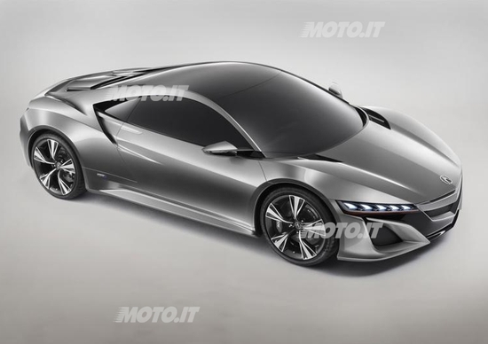 Honda NSX Concept: eccola in versione Coupé Honda NSX Concept: eccola in versione Coupé