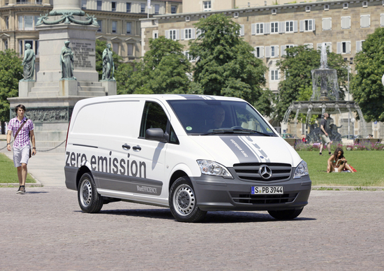 Mercedes-Benz Vito E-Cell: oltre 650.000 km percorsi Mercedes-Benz Vito E-Cell: oltre 650.000 km percorsi