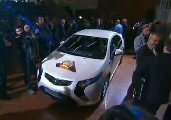 Car of the Year 2012: ha vinto l’Opel Ampera Car of the Year 2012: ha vinto l’Opel Ampera