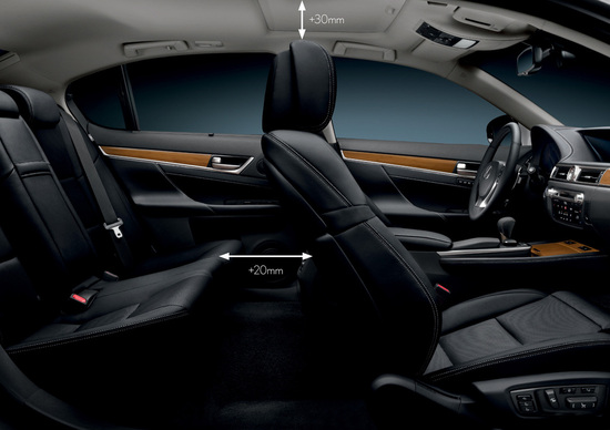 Lexus GS 450h: focus sugli interni Lexus GS 450h: focus sugli interni