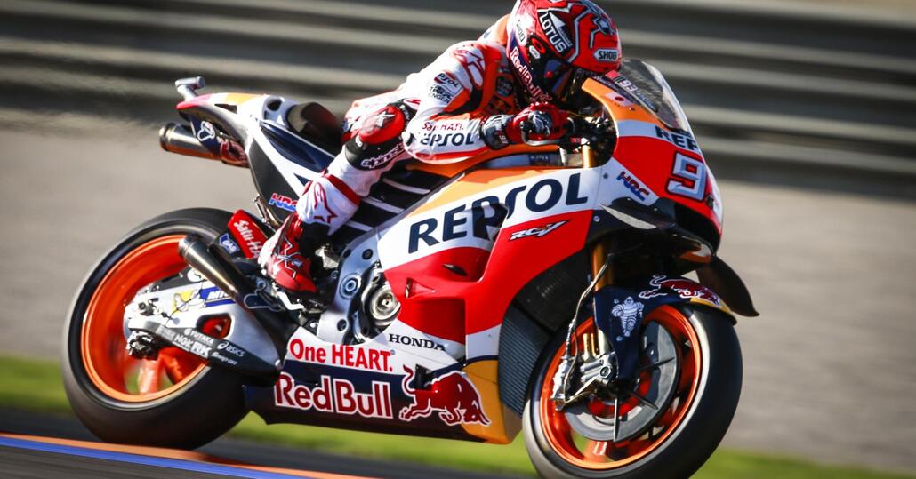 MotoGP, Valencia. Marquez è il più veloce nel warm up