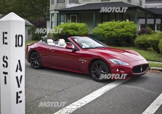 Maserati: la GranCabrio Sport sulle orme di Springsteen Maserati: la GranCabrio Sport sulle orme di Springsteen