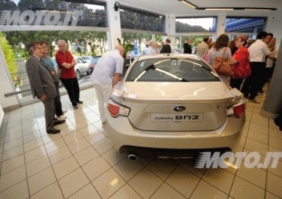 Subaru BRZ Tour: buona affluenza di pubblico Subaru BRZ Tour: buona affluenza di pubblico
