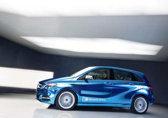 Mercedes-Benz Classe B Electric Drive concept: prime informazioni ufficiali Mercedes-Benz Classe B Electric Drive concept: prime informazioni ufficiali