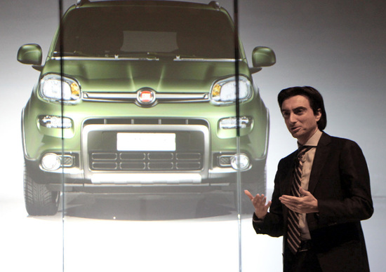 Gianluca Italia: «Fiat Panda è una prima della classe fuori dagli schemi» Gianluca Italia: «Fiat Panda è una prima della classe fuori dagli schemi»