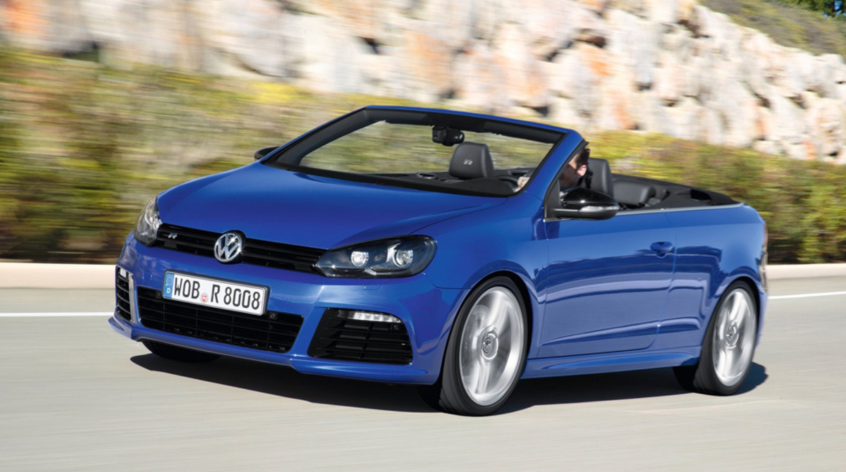 Volkswagen Cabriolet Volkswagen Golf R Cabriolet - Prove - Automoto.it