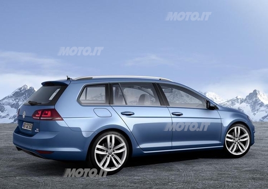 Nuova Volkswagen Golf Variant: ecco la station wagon Nuova Volkswagen Golf Variant: ecco la station wagon